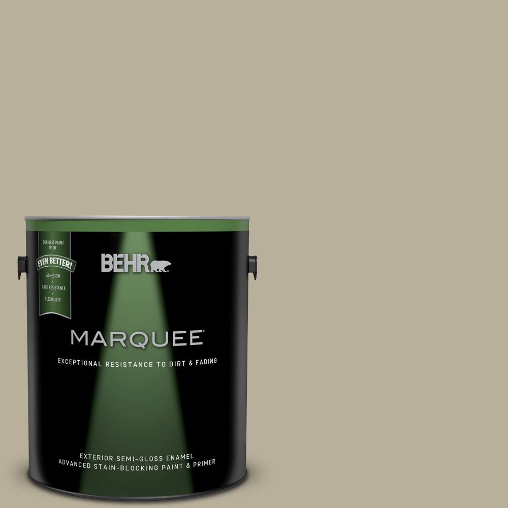 BEHR MARQUEE 1gal. N3403 Bonsai Pot SemiGloss Enamel Exterior Paint