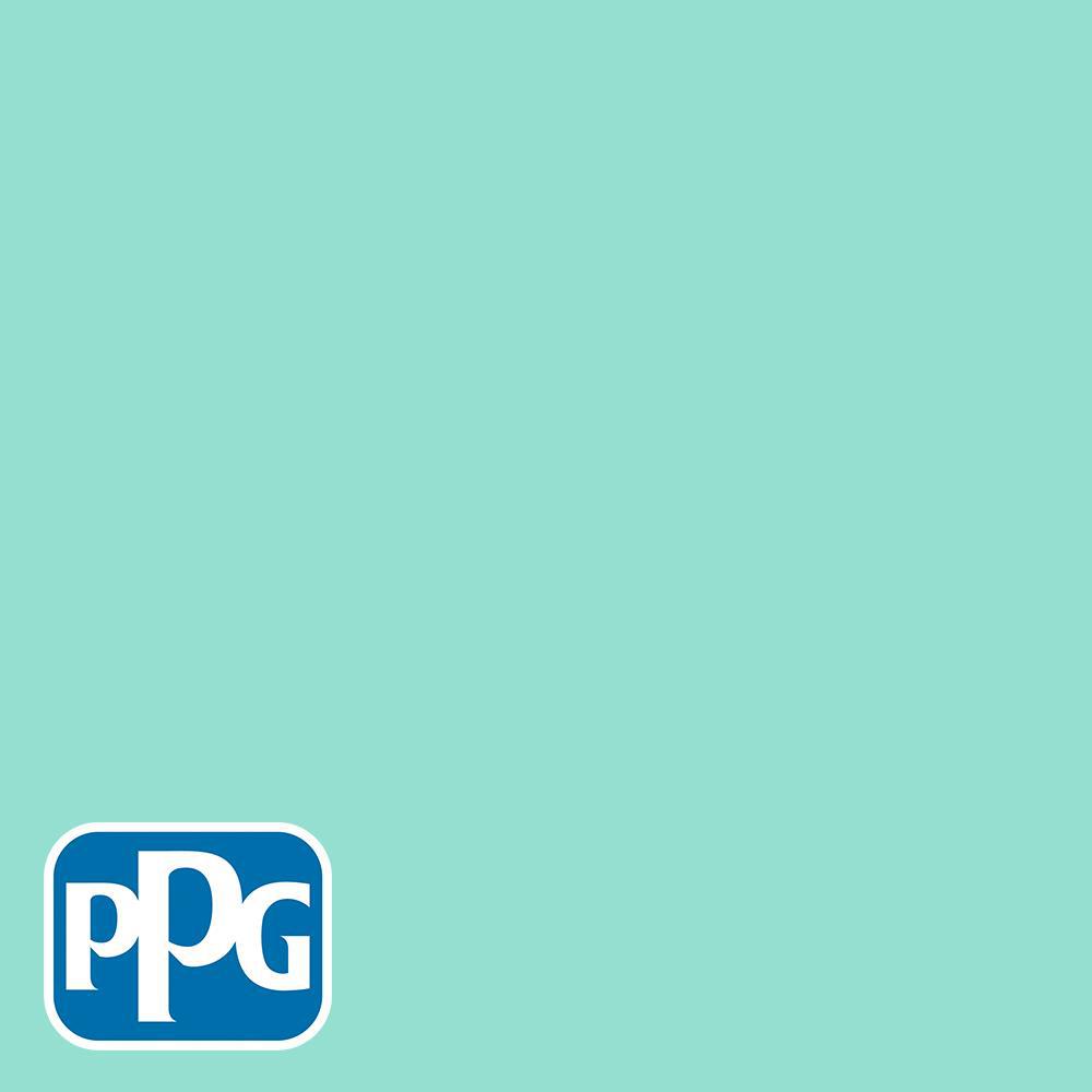 Ppg Diamond 1 Gal Hdgb02u Bali Hai Teal Satin Interior Paint With Hdgb02u Bali Hai Teal Satin Interior Paint With Primer