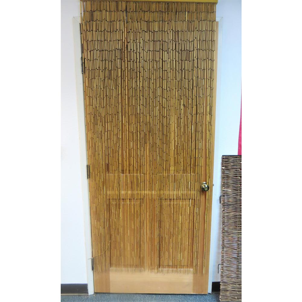 4 Bamboo Curtains Drapes Window Treatments The Home Depot