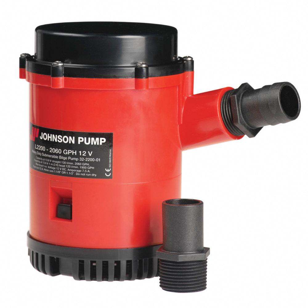 Johnson Pump 11/8 in. 2200 GPH Bilge Pump22004 The Home Depot