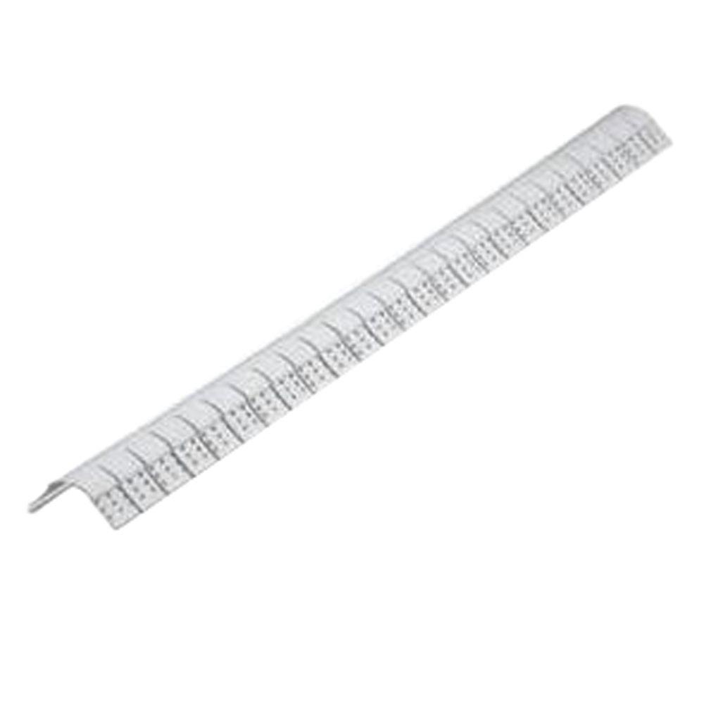 8 Ft Vinyl Bullnose Arch Bead 727245 The Home Depot Vinyl Bullnose Arch Bead