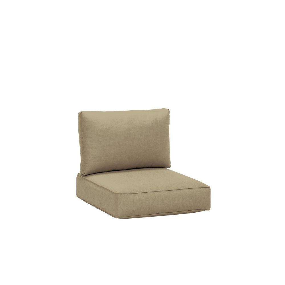 Brown Jordan Outdoor Cushions Patio Furniture The Home Depot Norths Patio Left Arm Sectional Replacement Cushions In Meadow