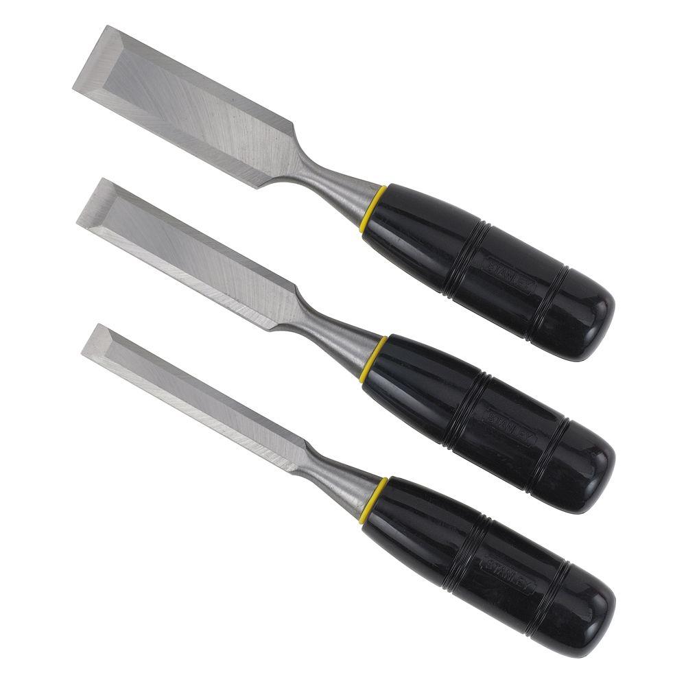 Stanley Basic Wood Chisel Set (3Piece)16150 The Home Depot