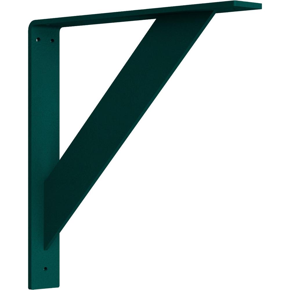 Ekena Millwork 2 In X 14 In X 14 In Steel Hammered Deep Green Ekena Millwork 2 In X 14 In X 14 In Steel Hammered Deep Green