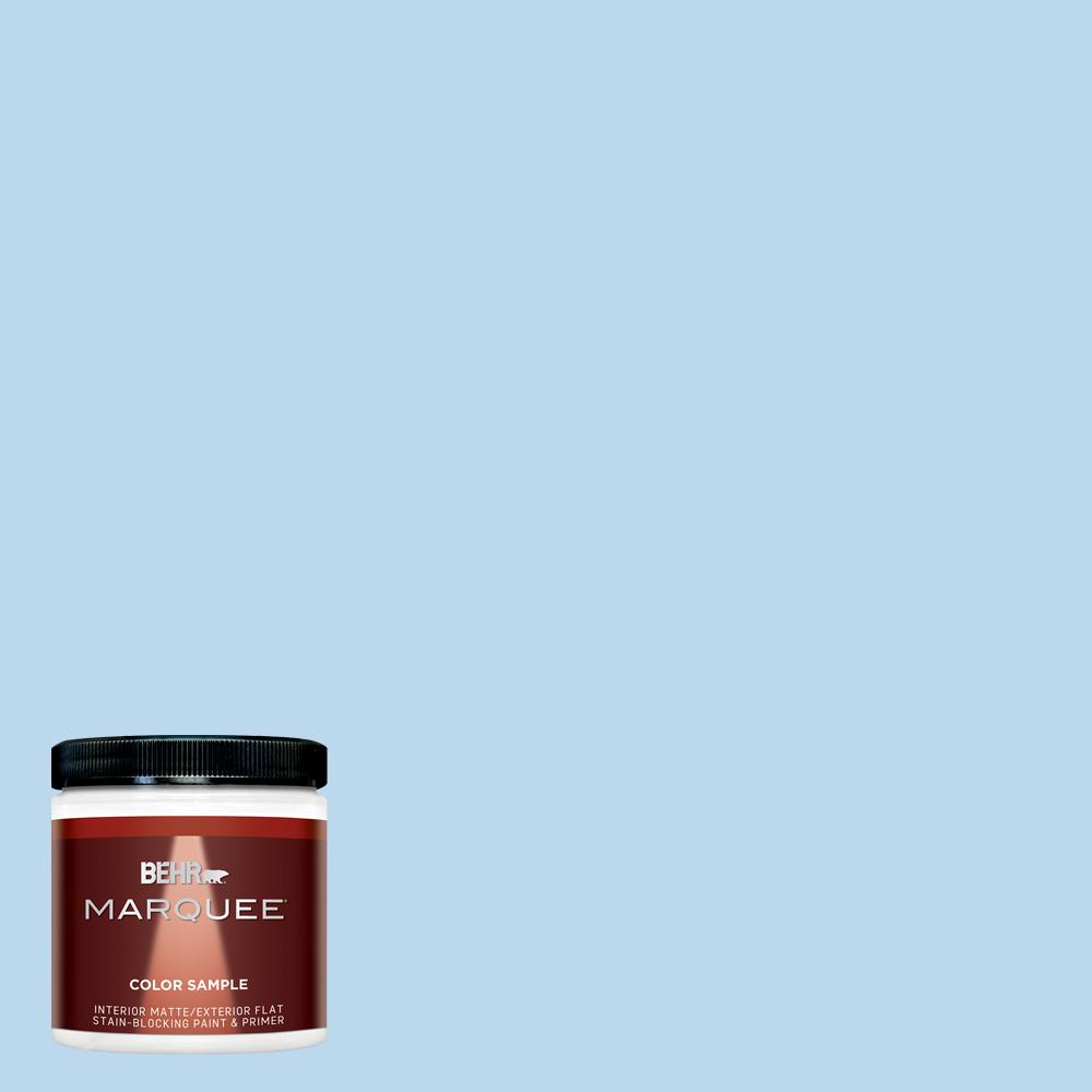 BEHR MARQUEE 8 oz. P5201 First Rain Matte Interior