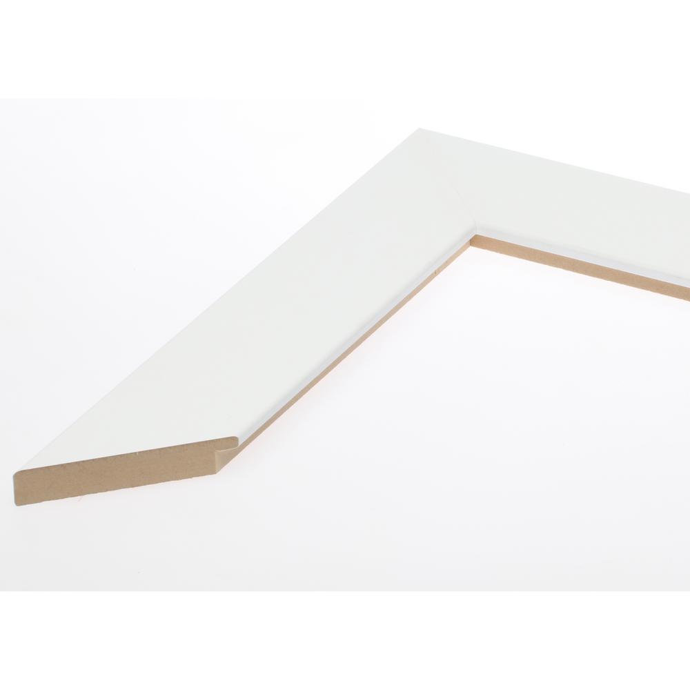 Brandtworks Modern Matte White Full Length Framed Mirror Bm3skinny Brandtworks Modern Matte White Full