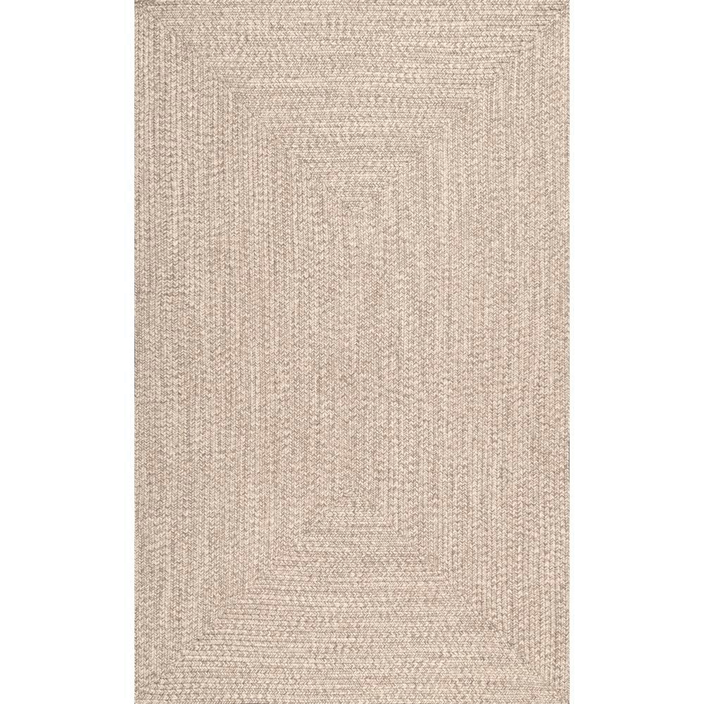 Nuloom Lefebvre Braided Tan 3 X 8 Indoor Outdoor Runner