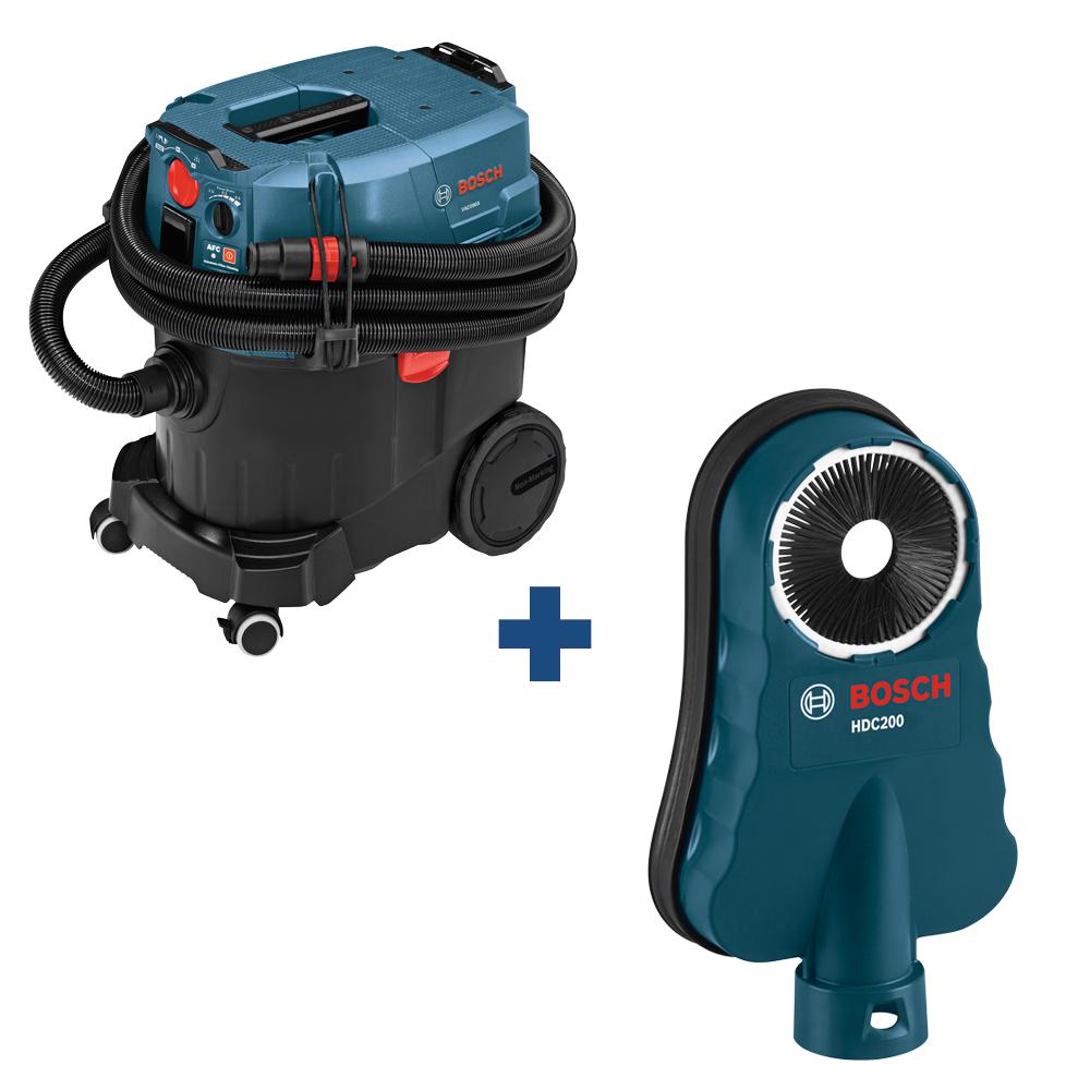 Bosch 9 Gal. Corded Wet/Dry Dust Extractor Vacuum With HEPA Filter And ...