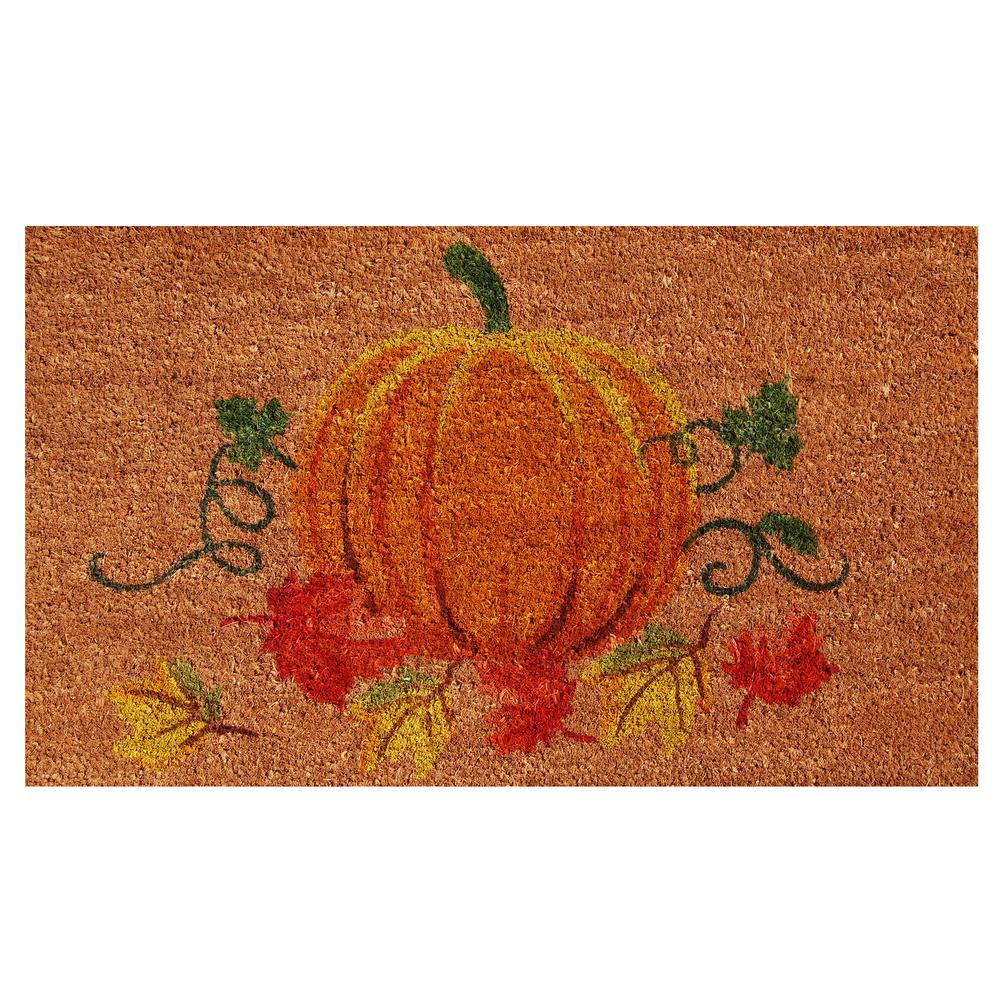 Home More Nature S Bounty 17 In X 29 In Coir Door Mat