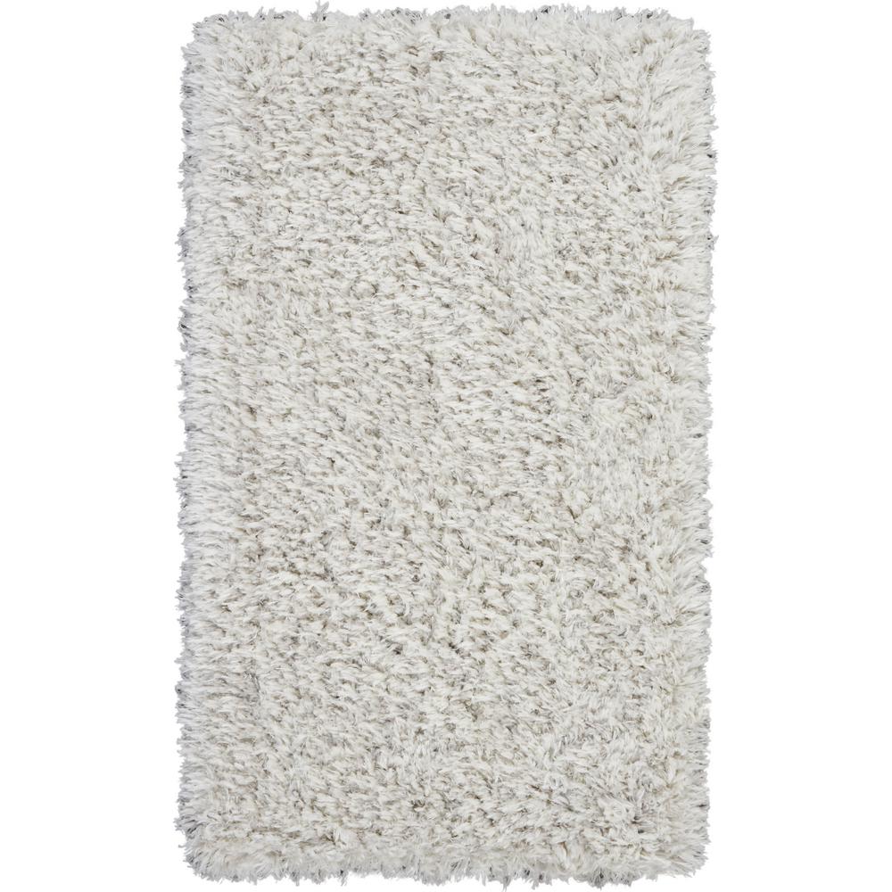 Nourison Ultra Plush Shag 2' X 4' Grey Plush Area Rug460073 The Home