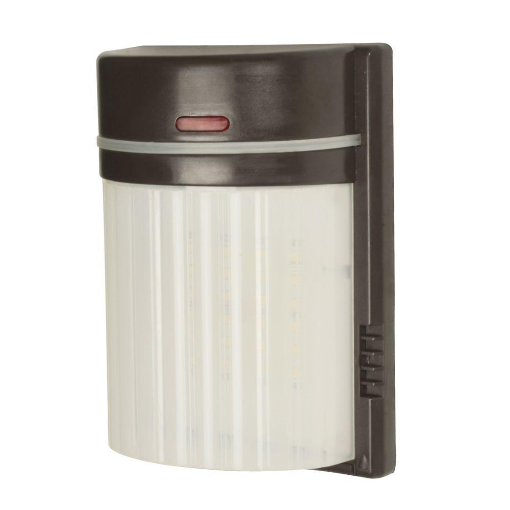 Aspects 18Watt Bronze Outdoor Integrated LED Security Light with
