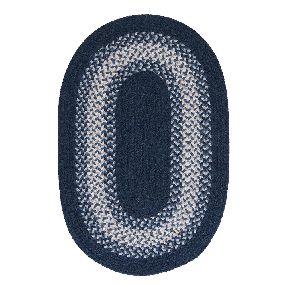 Home Decorators Collection Chancery Navy 7 Ft X 9 Oval Braided Home Decorators Collection Chancery Navy 7 Ft X 9 Oval Braided Area Rug Ng59r084x108 The Depot