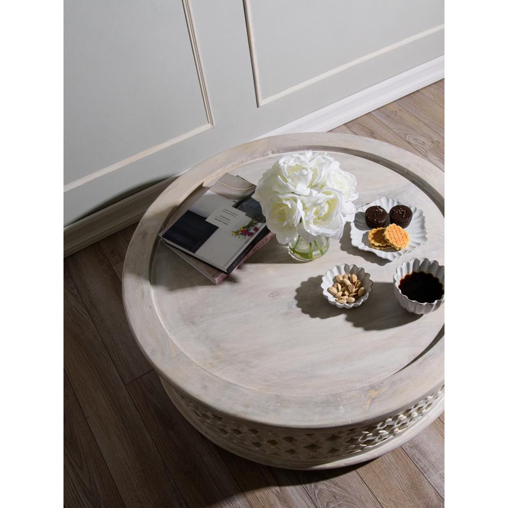 Best Home Fashion White Rustic Wood Carved Coffee Table Best Home Fashion White Rustic Wood Carved Coffee Table