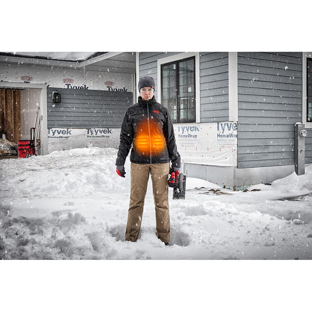 milwaukee women's heated jacket home depot