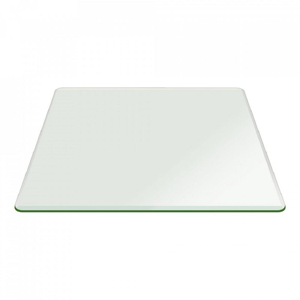 Fab Glass and Mirror 36 in. x 60 in. Clear Rectangle Glass Table Top, 3