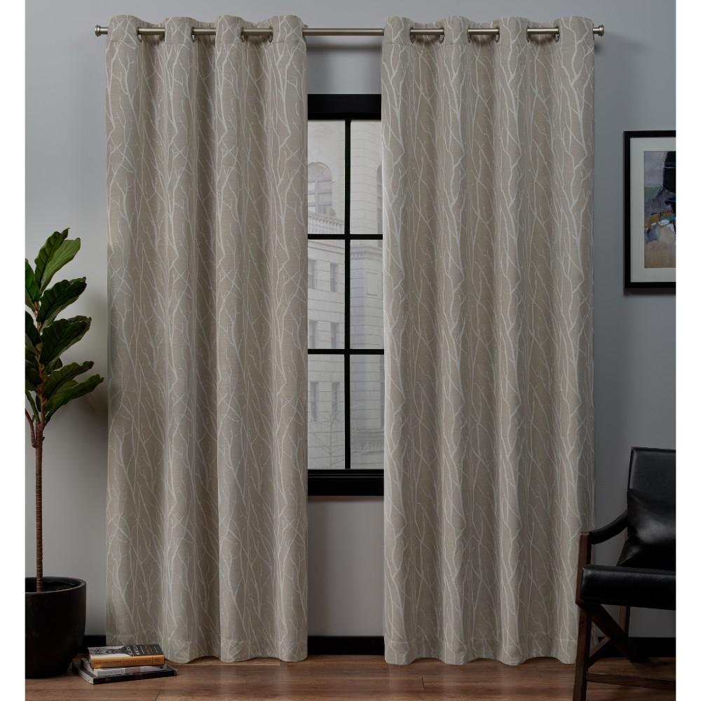 Exclusive Home Curtains Forest Hill 52 In W X 84 In L Woven