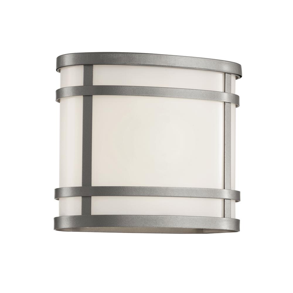silver wall lantern