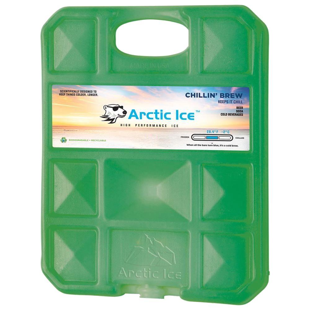 Arctic Ice Chillin Brew Team Sports Green Cooler Pack1217 The Home Depot