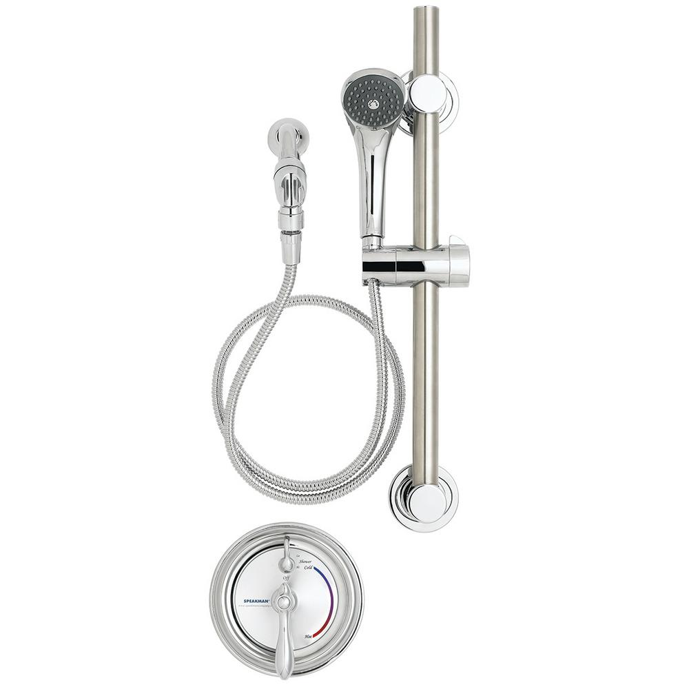 Speakman Sentinel Mark II Regency 1Handle 1Spray Shower Faucet with