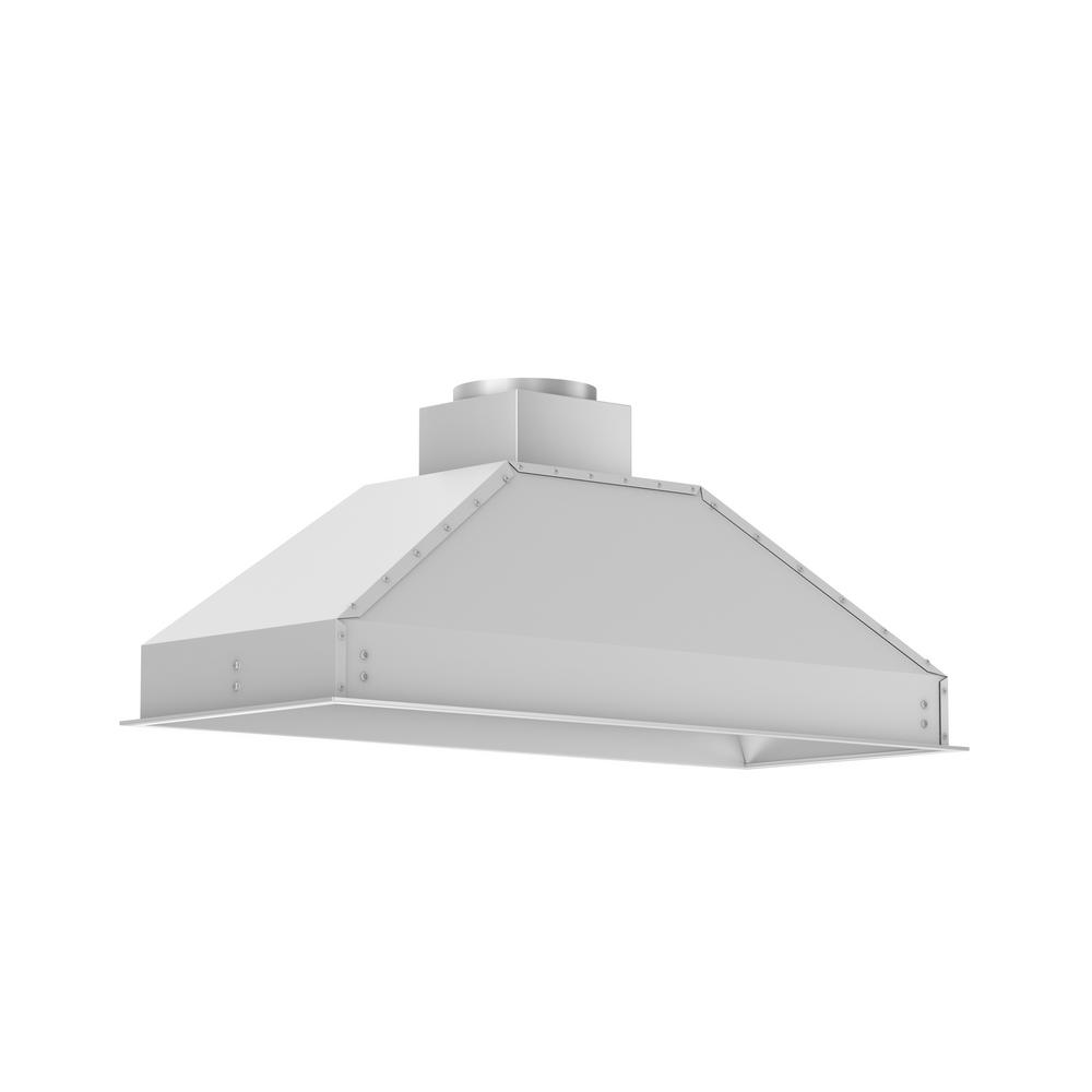 ZLINE Kitchen and Bath ZLINE 46 inch 1200 CFM Outdoor Range Hood Insert in... by ZLINE Kitchen and Bath