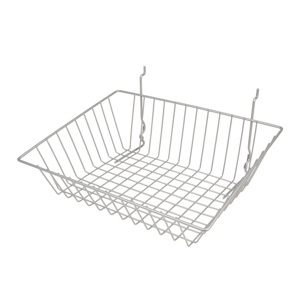 Proslat Slatwall Metal Basket (3Pack)13022 The Home Depot