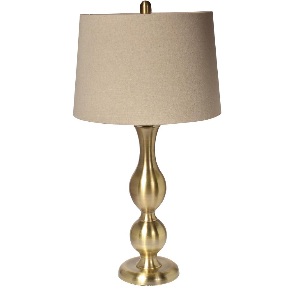brass table lamps 3 way