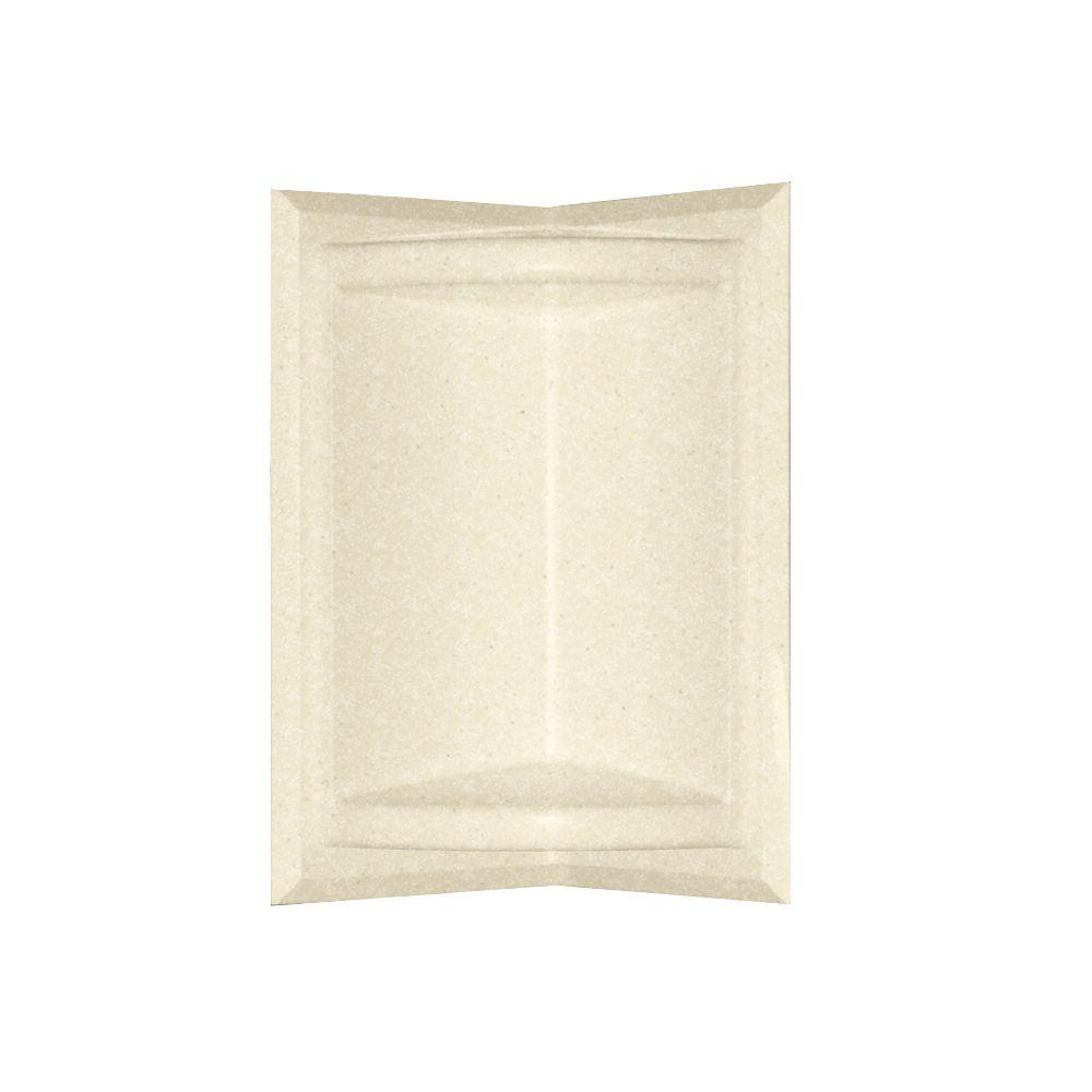 Corner Mount Solid Surface Triangular Soap Dishes in White (2-Pack ... Corner Mount Solid Surface Triangular Soap Dishes in White (2-Pack ...