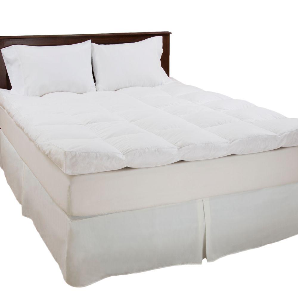 king size feather bed