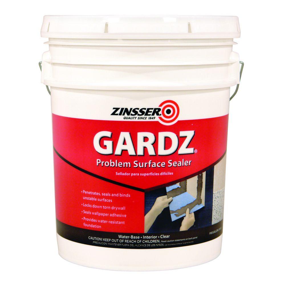 Zinsser 1 gal. Gardz Clear Water Base Drywall Primer and Problem
