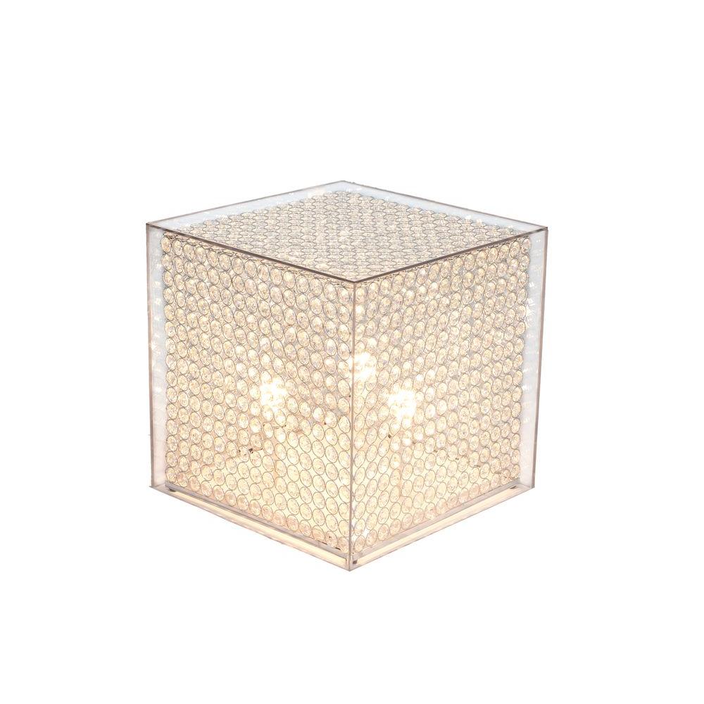 Are 20 In Crystal Cube Stand Floor Lamp With Clear Acrylic Crystal Cube Stand Floor Lamp With Clear Acrylic Cover Pictured