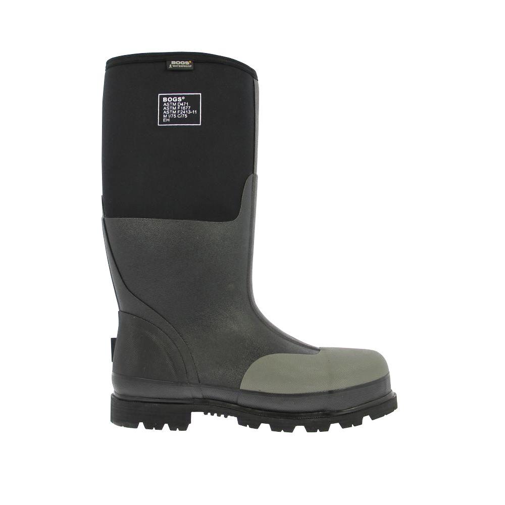 steel toe rubber boots home depot