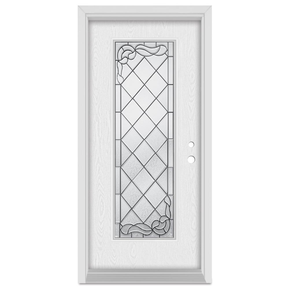 Stanley Doors 37.375 in. x 83 in. Art Deco LeftHand