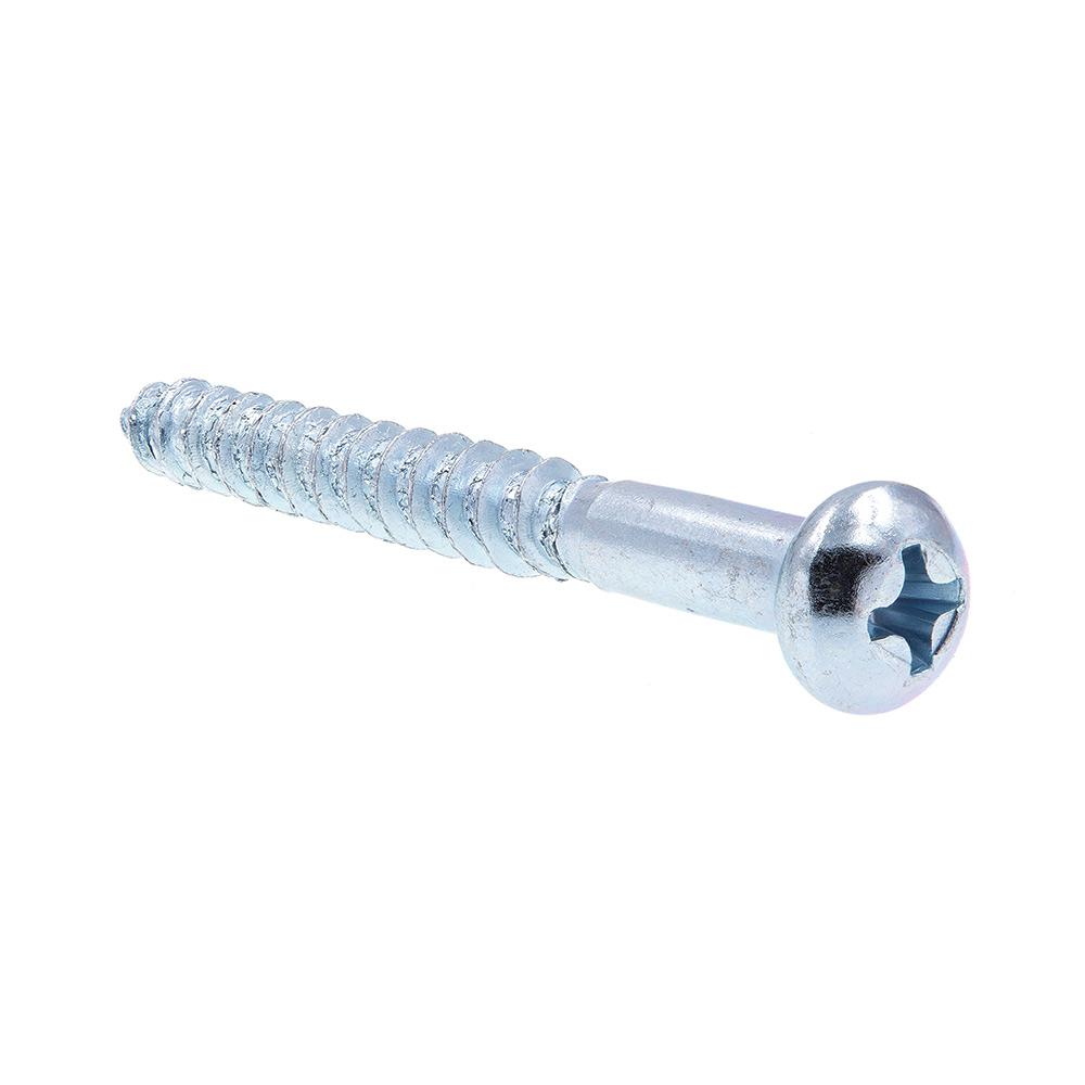 Slotted Drive Round Head Zinc Plated Steel 50-Pack #10 X 1-1//2 in Prime-Line 9211239 Wood Screws