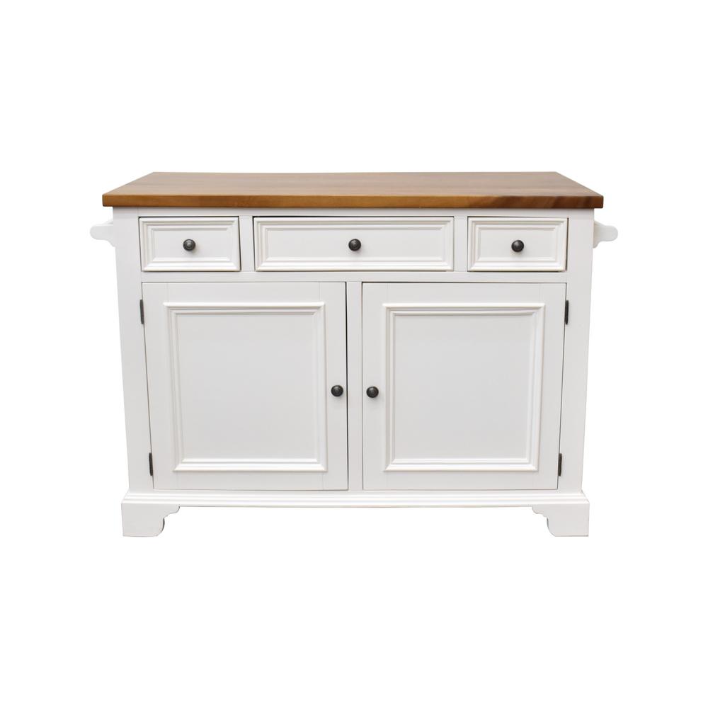 White Table Kitchen Island hamilton white kitchen island