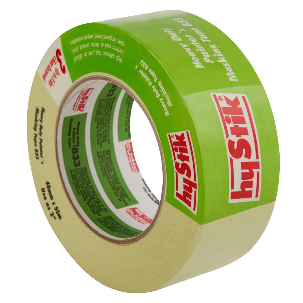 hyStik 833 2 in. x 60 yds. Heavy Duty Lacquer Painters Tape8332 The