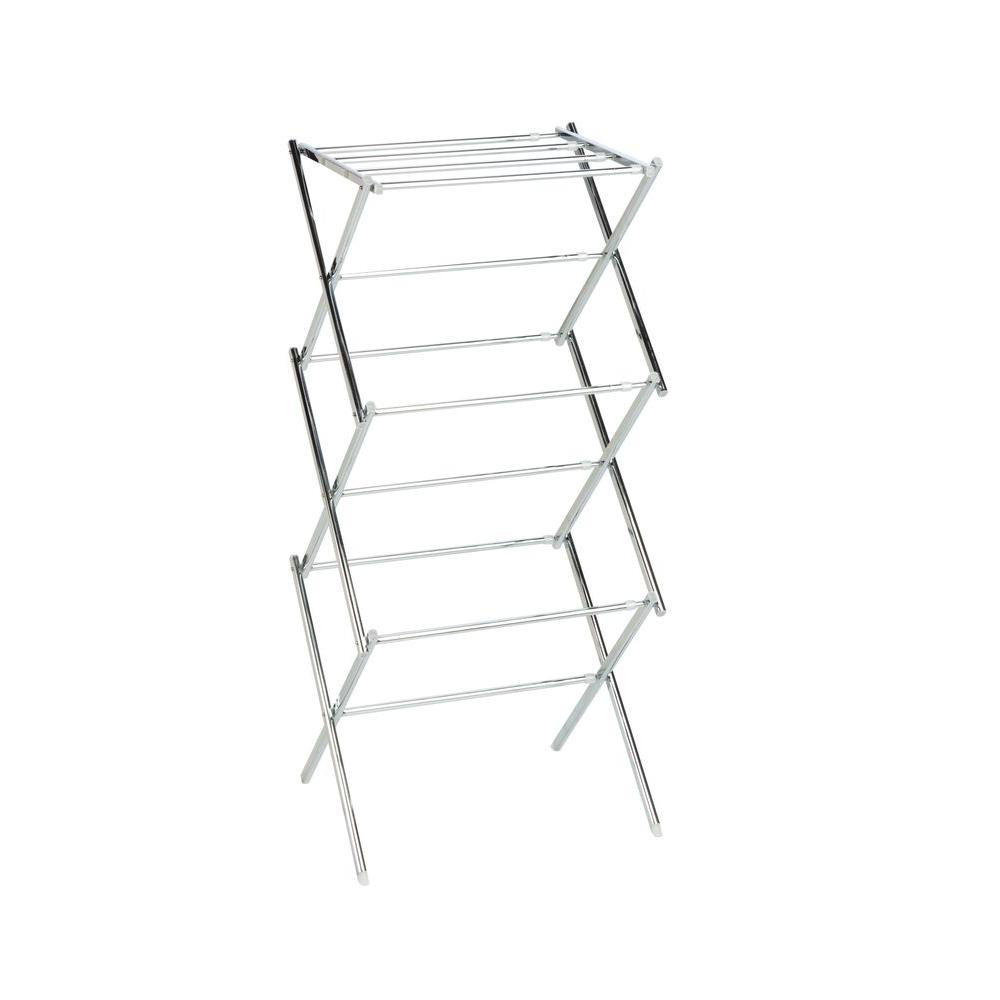 Greenway Indoor/Outdoor Foldable Drying Rack, with Optional WallMountGCL31AL The Home Depot
