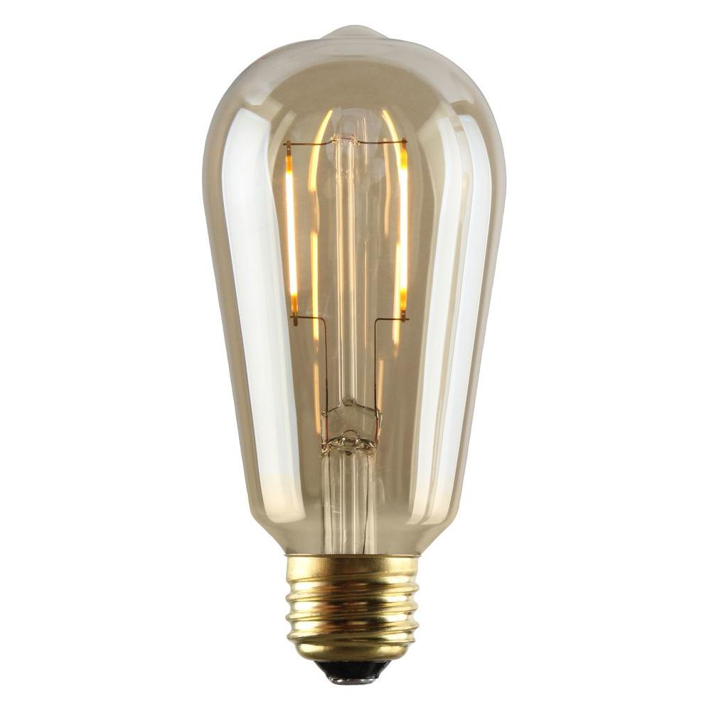 Luminance 20w Equivalent Soft White 2 200k St21 Led Filament Luminance 20w Equivalent Soft White 2 200k St21 Led Filament Dimmable Light Bulb
