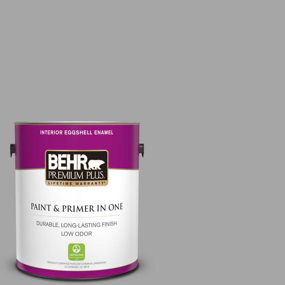 Behr Premium Plus 1 Gal Ppu26 07 Smokey Wings Eggshell Enamel Low Ppu26 07 Smokey Wings Eggshell Enamel Low Odor