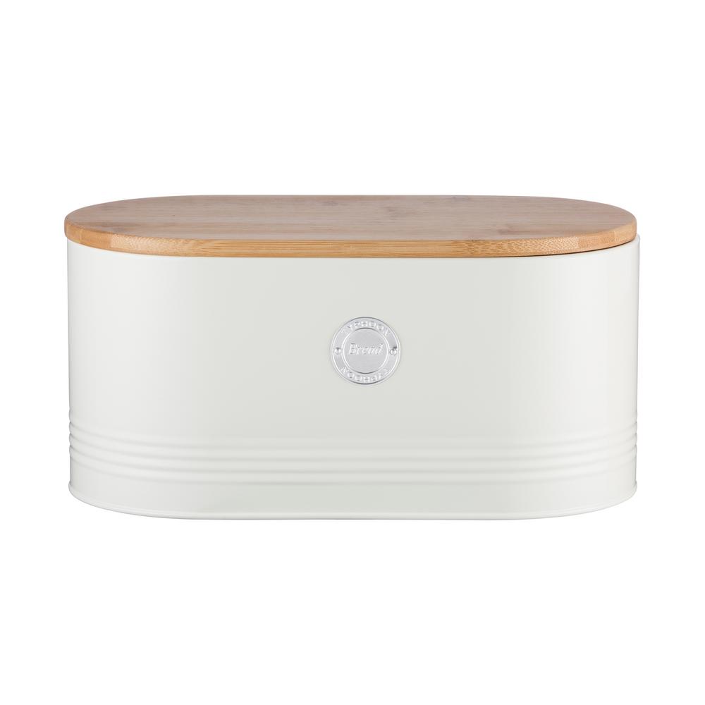 Living Cream (Ivory) 7.7 Qt. Bread Bin