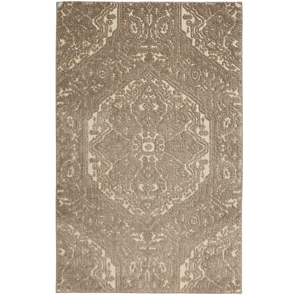 Mohawk Home Francesca Cream 8 Ft X 10 Indoor Area Rug