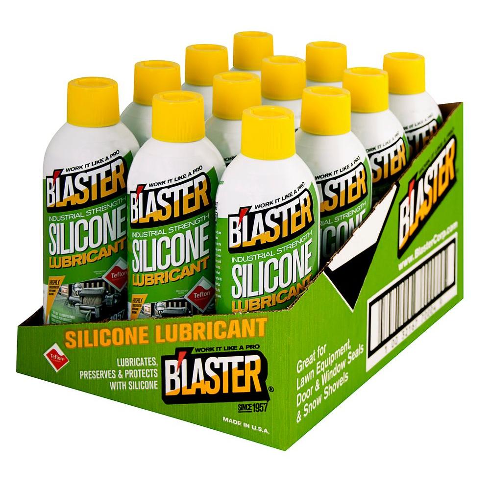 Blaster 11 Oz Industrial Strength Silicone Lubricant Case Of 12