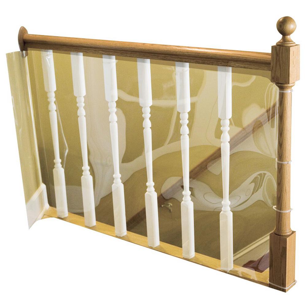 banister baby gate