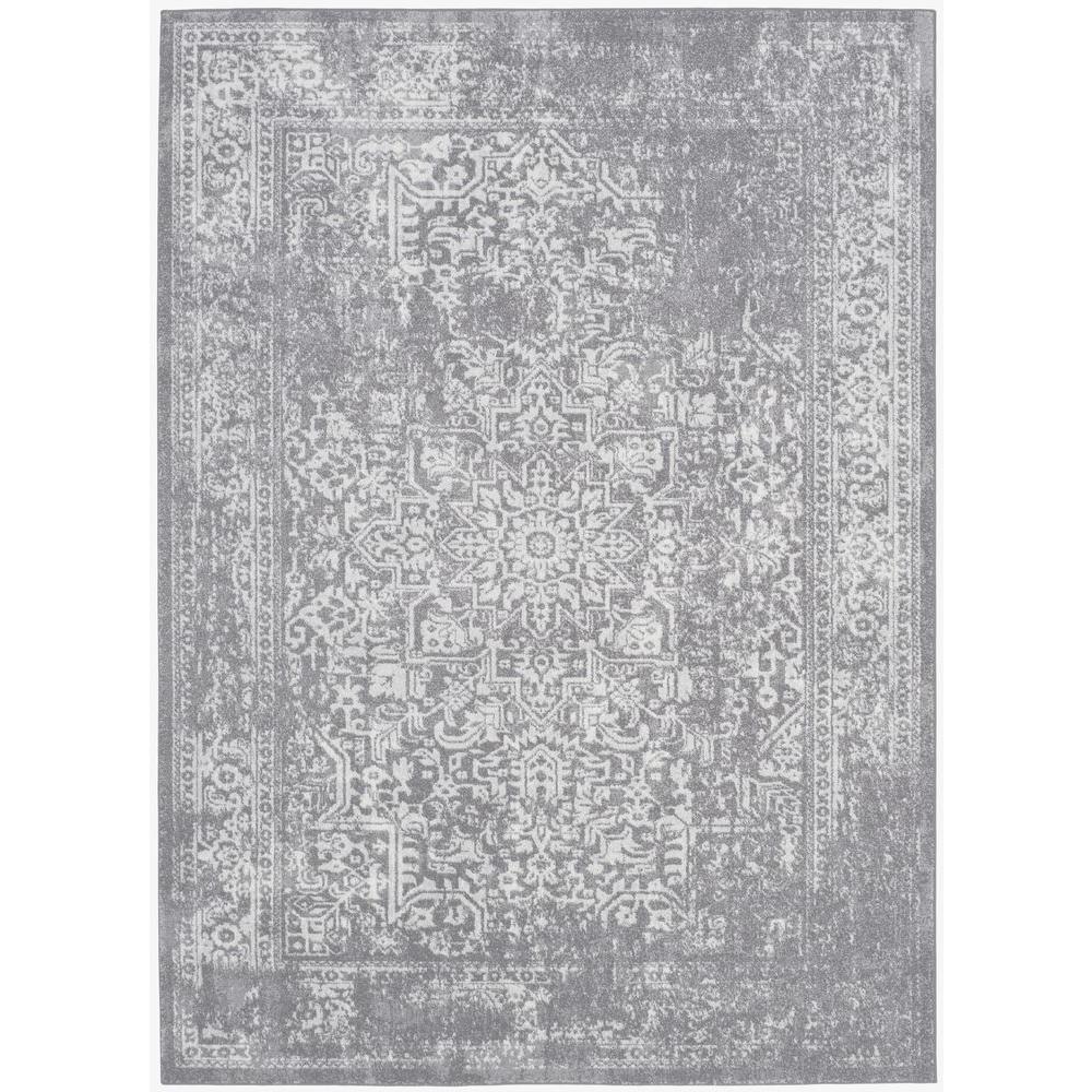 Safavieh Evoke Silver/Ivory 8 ft. x 10 ft. Area RugEVK256S8 The