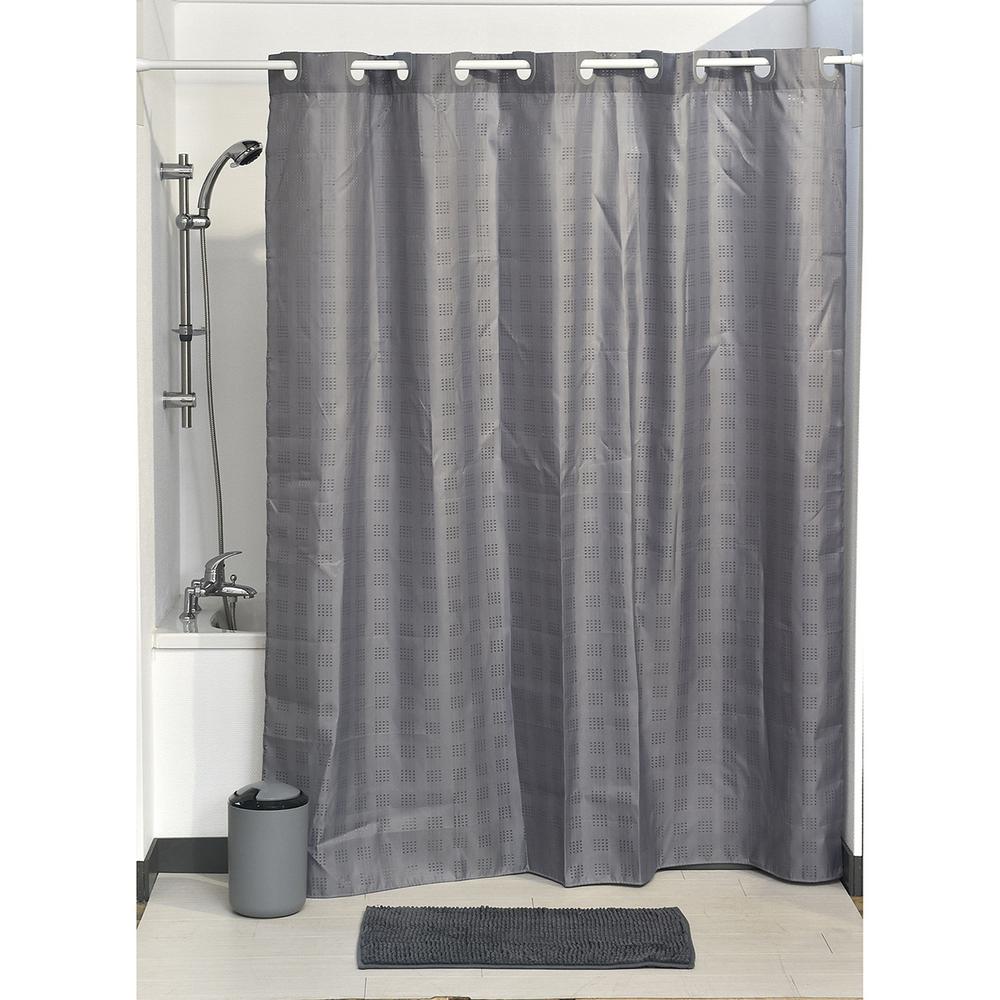 Wenko Flex 78 In In The Air Shower Curtain 23188100 The Home Depot