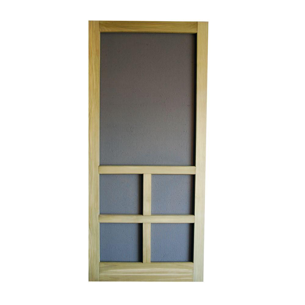 Screen 32 In X 80 Summit Pressure Treaded Wood Screen 32 In X 80 Summit Pressure Treaded Wood Door