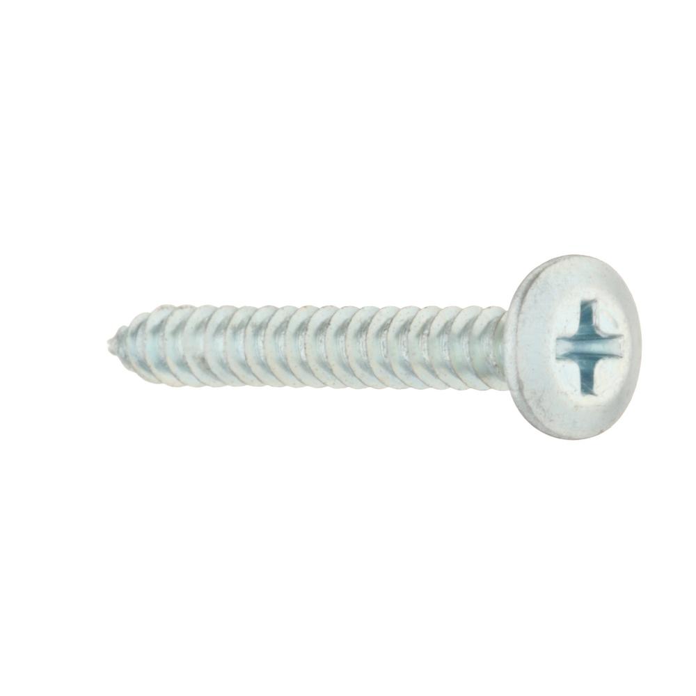 7//16 Length #4-24 Thread Size Truss Head Phillips Drive Pack of 100 7//16 Length 18-8 Stainless Steel Sheet Metal Screw Type AB Pack of 100 Plain Finish Small Parts 0407ABPT188