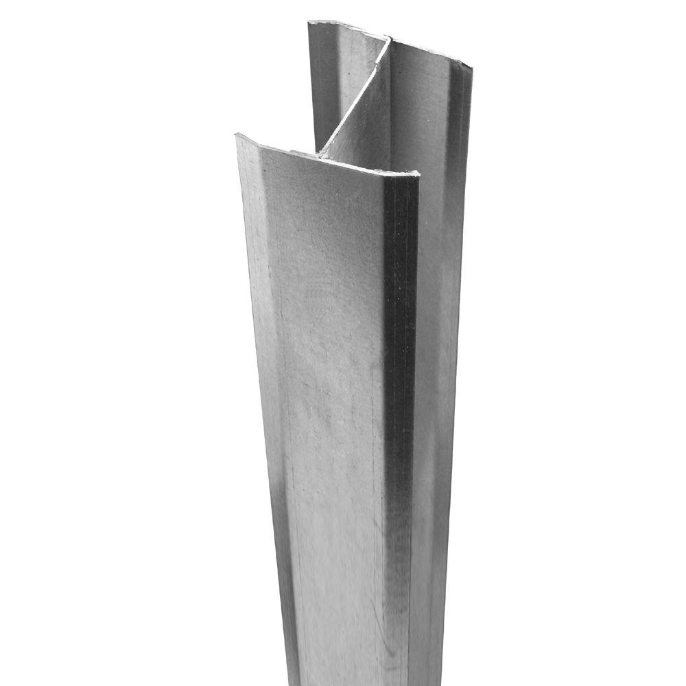 5 In X 106 Aluminum Insert Fence Post
