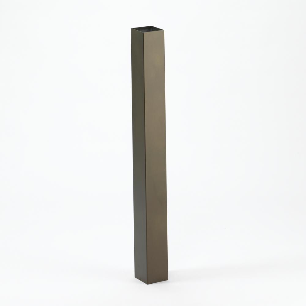 The Handy Post 54 3 8 In Adjule Arm Mailbox Sleeve Kit Standard Post In French Bronze