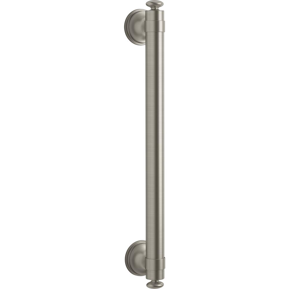 KOHLER Carmichael 16 in. Grab Bar in Vibrant Brushed Nickel eXtremes