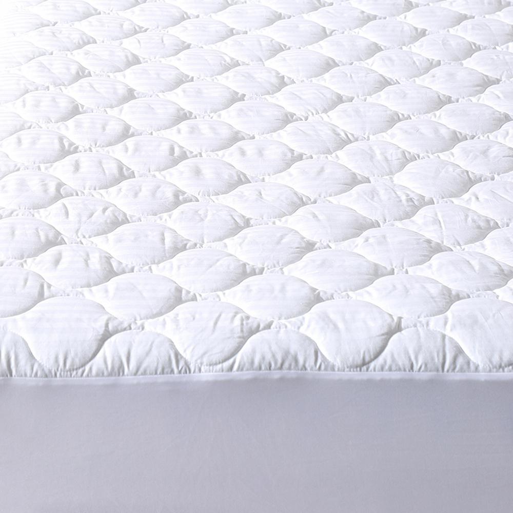 Sleep Options Deluxe Cotton King Size Quilted Waterproof Mattress Deluxe Cotton King Size Quilted Waterproof Mattress Pad And Protector